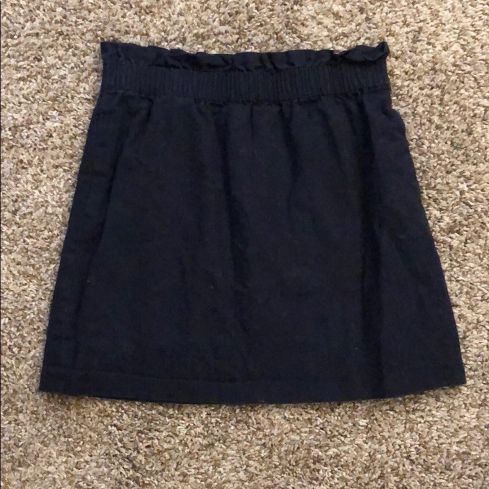 Navy skirt